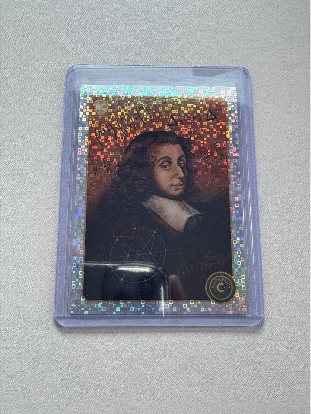 2024 Cardsmiths Currency Cred Series 3 Matrix Holofoil Blaise Pascal #20 8nf NM+